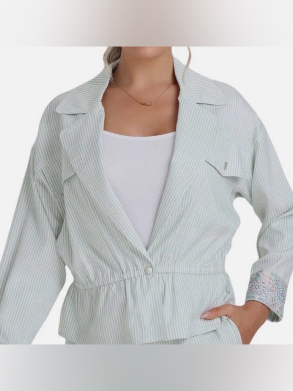 Striped Jacket Size XS